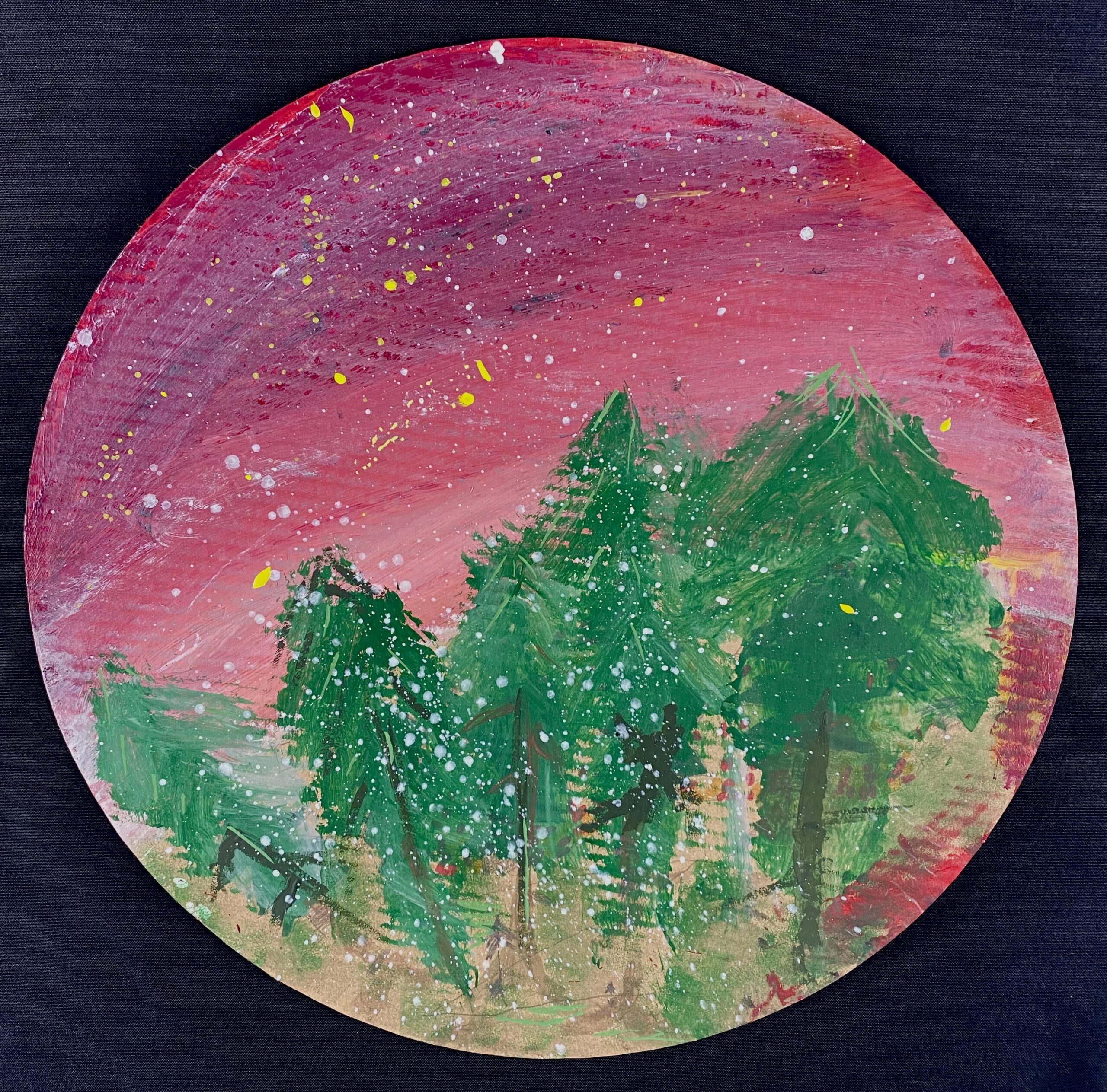 Ocean Rushton age 10 Forest of Stars Acrylic